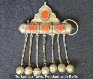 Turkoman-Tawiz-Pendant-with-Bells