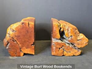 Vintage-Burl-Wood-Bookends