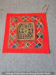 Vintage-Embroidered-Hmong-Textile-Panel