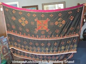Vintage-Kohistani-Silk-Wedding-Shawl