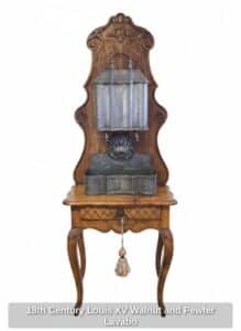 th-Century-Louis-XV-Walnut-and-Pewter-Lavabo