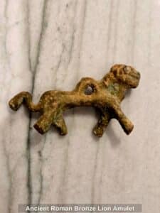 Ancient-Roman-Bronze-Lion-Amulet