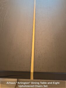 Arhaus-Arlington-Dining-Table-and-Eight-Upholstered-Chairs-Set-second-image