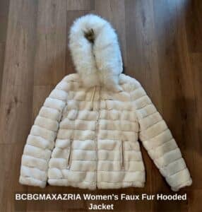 BCBGMAXAZRIA-Womens-Faux-Fur-Hooded-Jacket