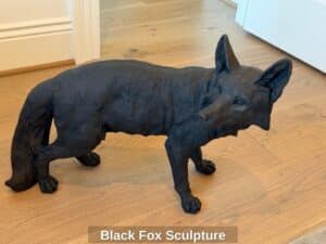 Black-Fox-Sculpture