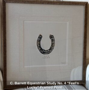 C.-Barrett-Equestrian-Study-No.-Feeln-Lucky-Framed-Print