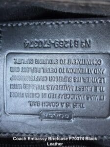 Coach-Embassy-Briefcase-F-Black-Leather-third-image