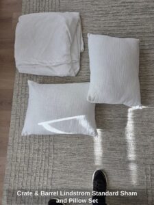 Crate-Barrel-Lindstrom-Standard-Sham-and-Pillow-Set-second-image