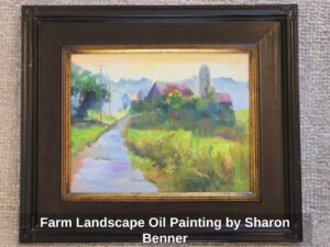 Farm-Landscape-Oil-Painting-by-Sharon-Benner