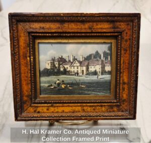 H.-Hal-Kramer-Co.-Antiqued-Miniature-Collection-Framed-Print