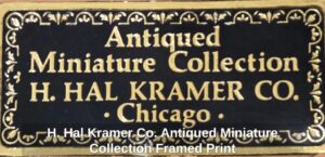 H.-Hal-Kramer-Co.-Antiqued-Miniature-Collection-Framed-Print-second-image