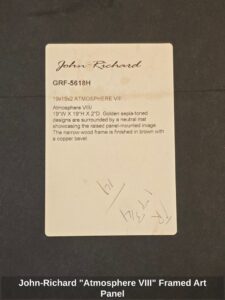 John-Richard-Atmosphere-VIII-Framed-Art-Panel-second-image