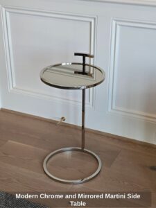 Modern-Chrome-and-Mirrored-Martini-Side-Table