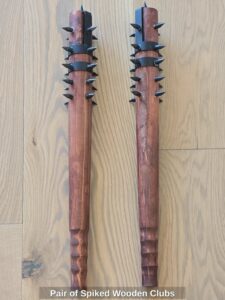Pair-of-Spiked-Wooden-Clubs-1