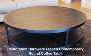 Restoration-Hardware-French-Contemporary-Round-Coffee-Table-third-image