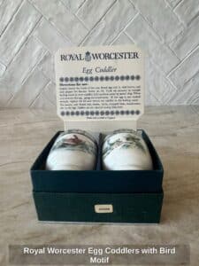 Royal-Worcester-Egg-Coddlers-with-Bird-Motif