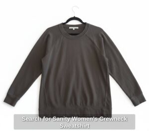 Search-for-Sanity-Womens-Crewneck-Sweatshirt