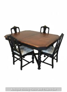 Antique-Dining-Table-and-Chairs-Set