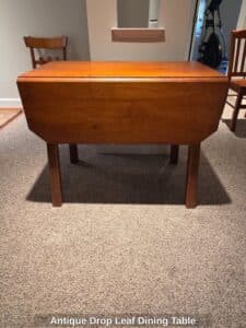 Antique-Drop-Leaf-Dining-Table