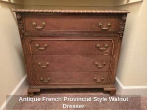 Antique-French-Provincial-Style-Walnut-Dresser