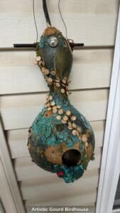 Artistic-Gourd-Birdhouse