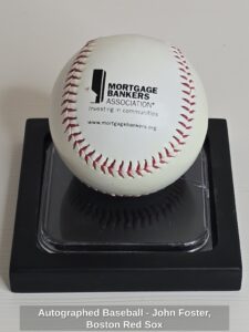Autographed-Baseball-John-Foster-Boston-Red-Sox