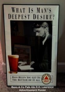 Bass-Co-Pale-Ale-D.H.-Lawrence-Advertisement-Poster