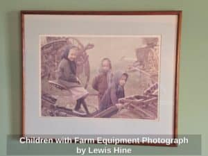 Children-with-Farm-Equipment-Photograph-by-Lewis-Hine