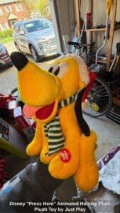 Disney-Press-Here-Animated-Holiday-Pluto-Plush-Toy-by-Just-Play-third-image