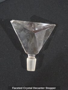 Faceted-Crystal-Decanter-Stopper