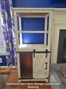 Farmhouse-Barn-Door-Storage-Cabinet-with-Shelving