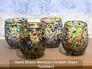 Hand-Blown-Mexican-Confetti-Glass-Tumblers
