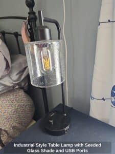 Industrial-Style-Table-Lamp-with-Seeded-Glass-Shade-and-USB-Ports