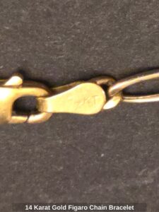 Karat-Gold-Figaro-Chain-Bracelet-third-image