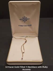 Karat-Gold-Filled-Y-Necklace-with-Ruby-Accents-second-image