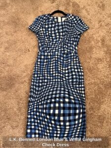 L.K.-Bennett-London-Blue-White-Gingham-Check-Dress