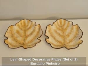 Leaf-Shaped-Decorative-Plates-Set-of-Bordallo-Pinheiro