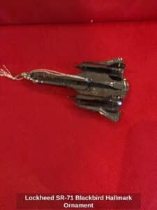 Lockheed-SR-Blackbird-Hallmark-Ornament