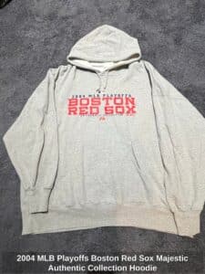 MLB-Playoffs-Boston-Red-Sox-Majestic-Authentic-Collection-Hoodie
