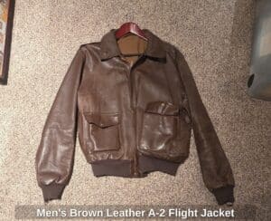 Mens-Brown-Leather-A-Flight-Jacket