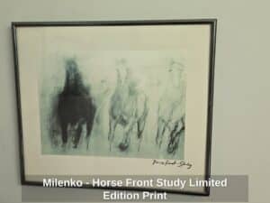 Milenko-Horse-Front-Study-Limited-Edition-Print