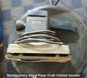 Montgomery-Ward-Powr-Kraft-Orbital-Sander