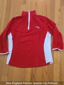 New-England-Patriots-Quarter-Zip-Pullover