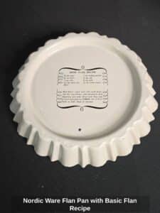 Nordic-Ware-Flan-Pan-with-Basic-Flan-Recipe