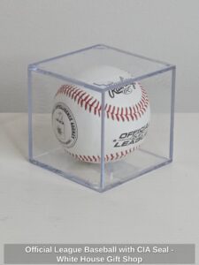 Official-League-Baseball-with-CIA-Seal-White-House-Gift-Shop