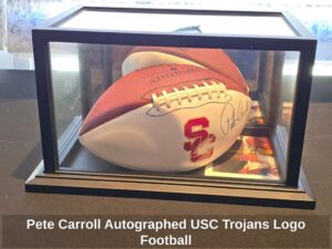 Pete-Carroll-Autographed-USC-Trojans-Logo-Football-third-image