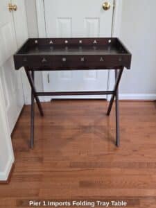 Pier-Imports-Folding-Tray-Table