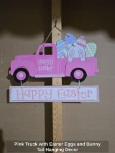 Pink-Truck-with-Easter-Eggs-and-Bunny-Tail-Hanging-Decor
