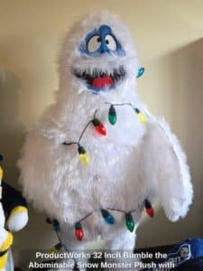 ProductWorks-Inch-Bumble-the-Abominable-Snow-Monster-Plush-with-Christmas-Lights