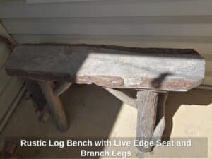 Rustic-Log-Bench-with-Live-Edge-Seat-and-Branch-Legs